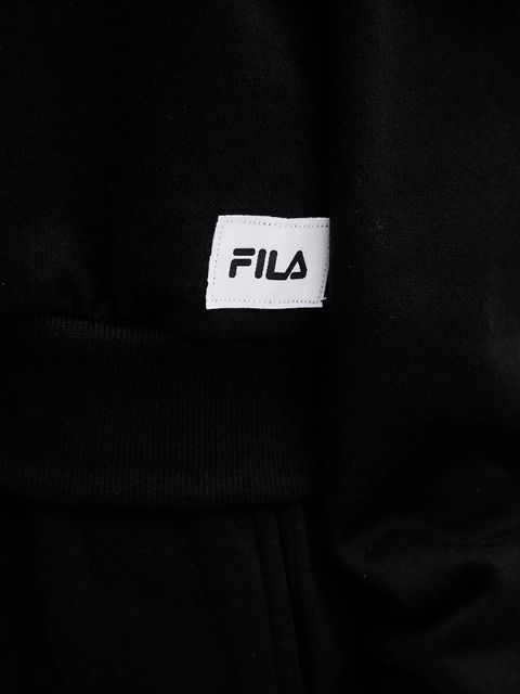 Fila dres bawełniany damski kolor czarny FPW4212