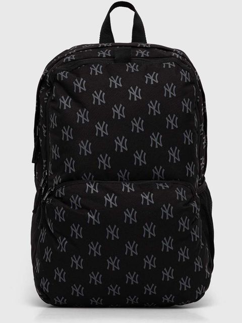 New Era plecak MONOGRAM NEW YORK YANKEES kolor czarny duży wzorzysty 60503796 - zdjęcie produktu nr 1
