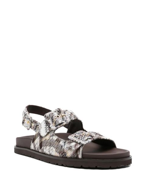 Missoni buckle strap sandal - Brown - zdjęcie produktu nr 2