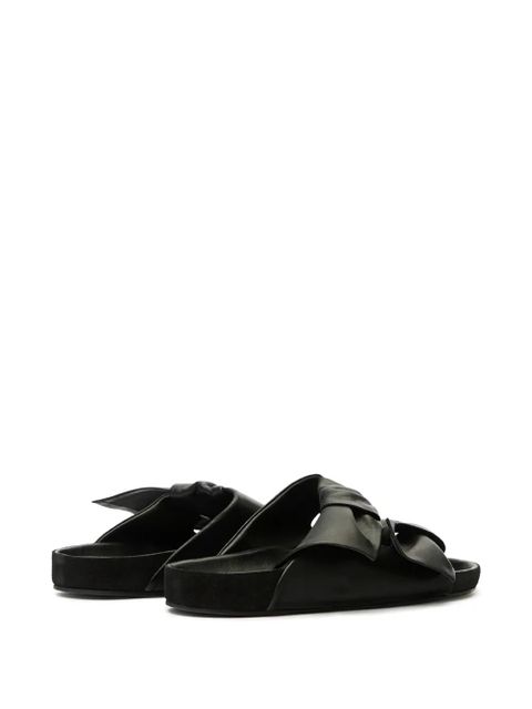 ISABEL MARANT Lennyo bow sandals - Black