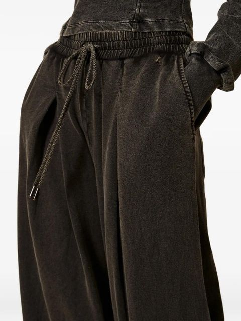 TWINSET cotton palazzo trousers - Black