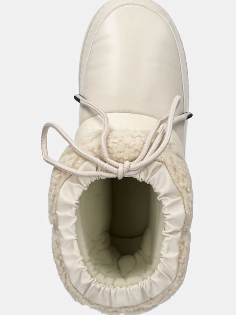 Love Moschino śniegowce kolor beżowy JA24412G0NISJ12A