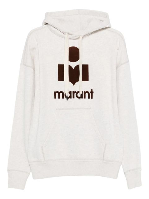 MARANT ÉTOILE logo-detail hoodie - Neutrals - zdjęcie produktu nr 1