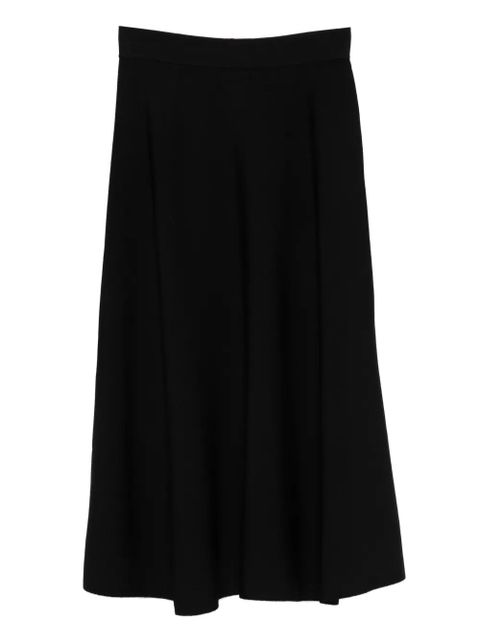Max Mara Lazio knited midi skirt - Black - zdjęcie produktu nr 1