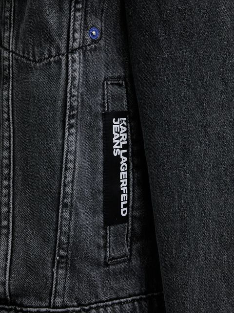Karl Lagerfeld Jeans kurtka jeansowa bawełniana