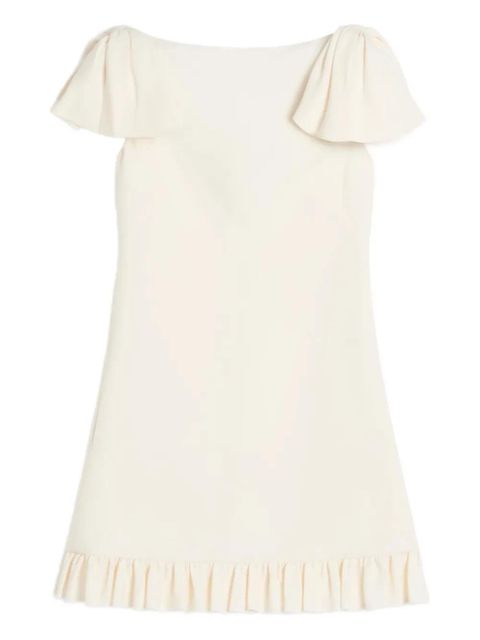 Valentino Garavani Crepe Couture mini dress - Neutrals