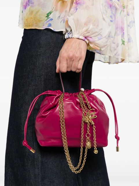 Chloé mini logo-detail shoulder bag - Pink - zdjęcie produktu nr 2