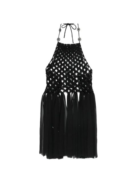 PINKO macramé-knit top - Black - zdjęcie produktu nr 1