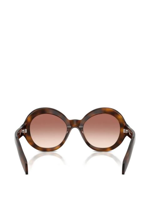 Prada Eyewear round-frame sunglasses - Brown