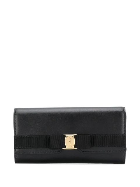 Ferragamo Vara bow wallet - Black - zdjęcie produktu nr 1