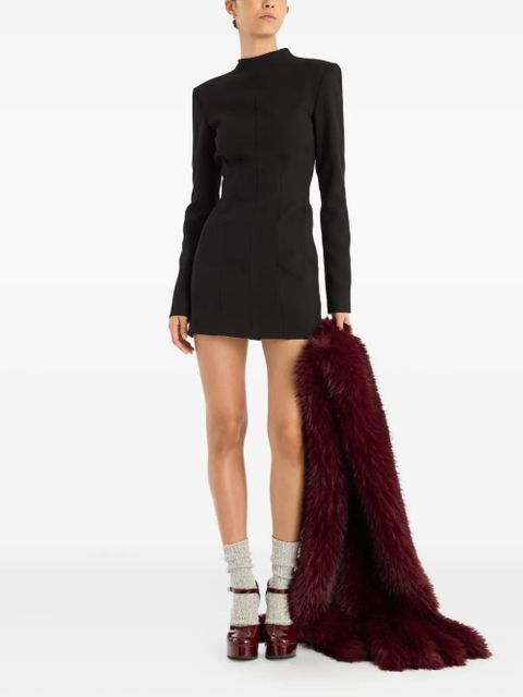 ROTATE BIRGER CHRISTENSEN long-sleeve mini dress - Black