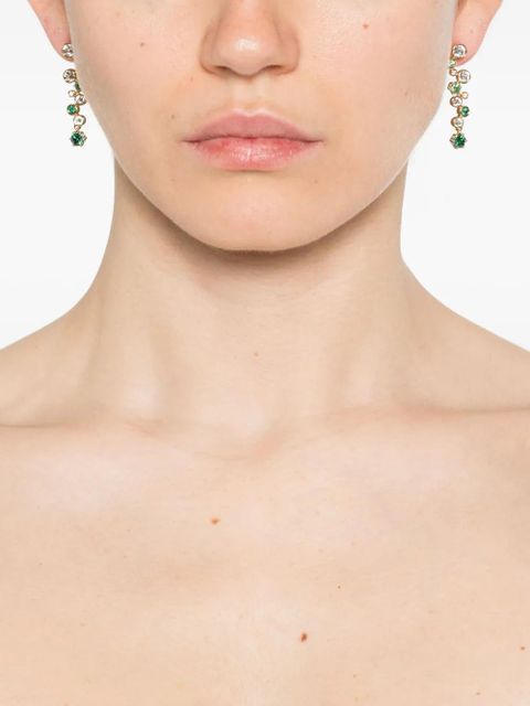 Swarovski Constella drop earrings - Gold - zdjęcie produktu nr 2