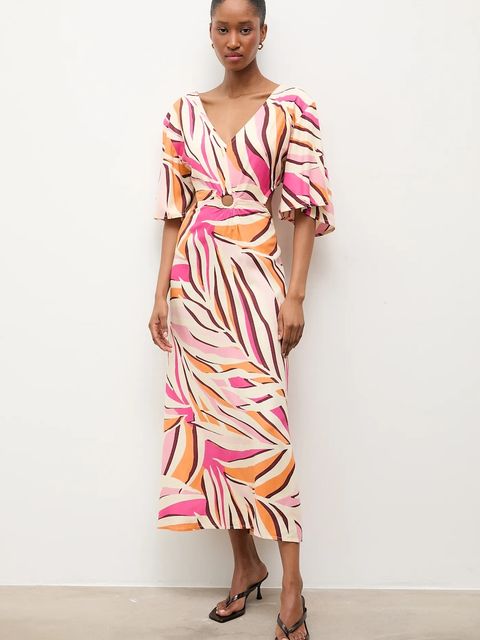 Answear.LAB sukienka wiskozowa - zdjęcie produktu nr 1