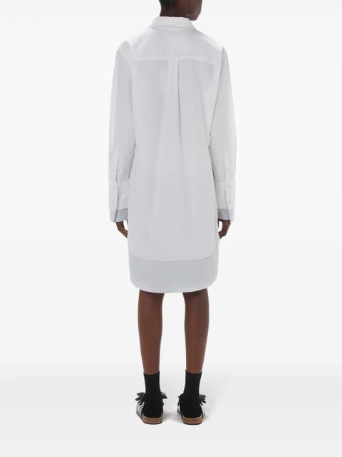 JW Anderson long-sleeve short shirtdress - White