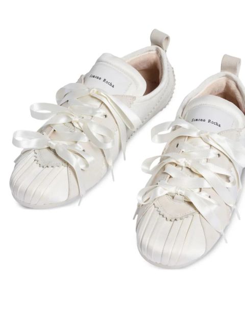 Simone Rocha ballet-style sneakers - White - zdjęcie produktu nr 2