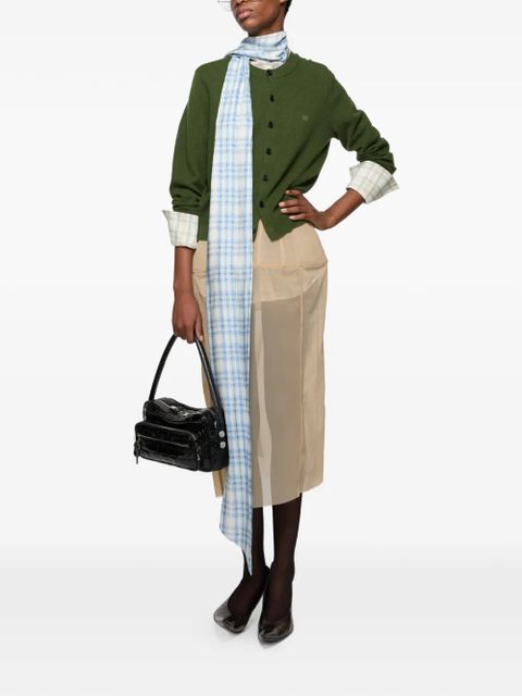 Acne Studios buttoned cardigan - Green - zdjęcie produktu nr 2