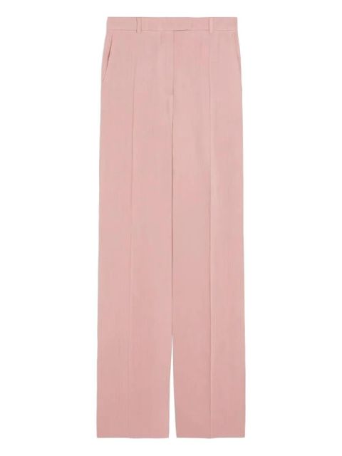 Max Mara pleat-detail trousers - Pink - zdjęcie produktu nr 1