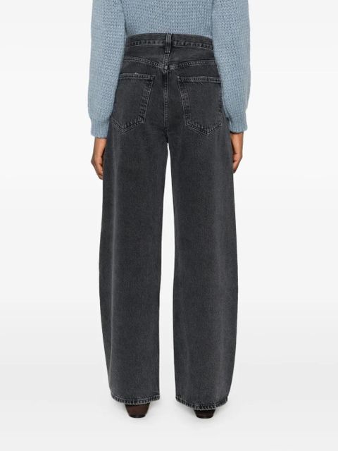 AGOLDE wide-leg jeans - Black