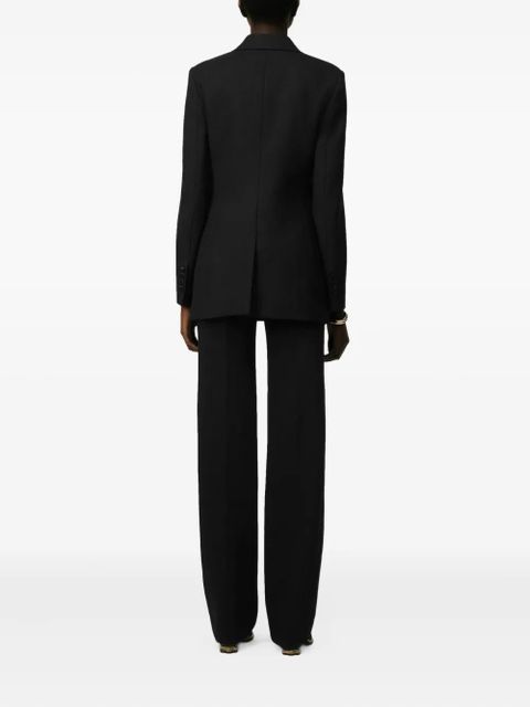 AMI Paris double-breasted buttoned jacket - Black