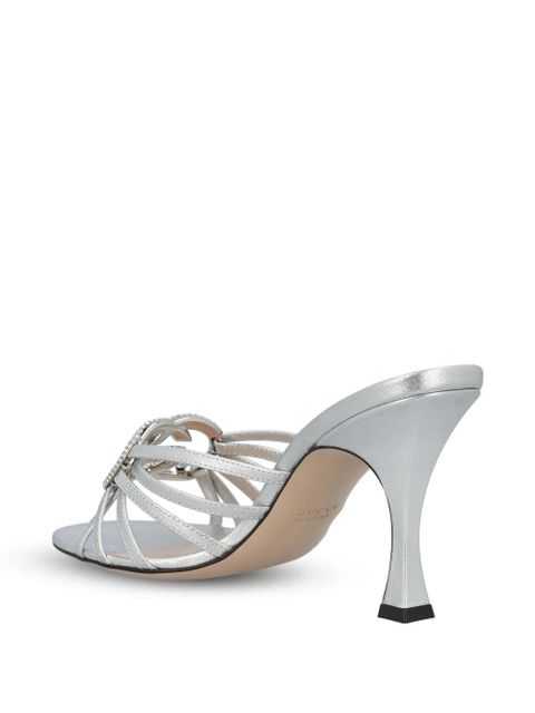 Gucci Interlocking G sandals - Silver