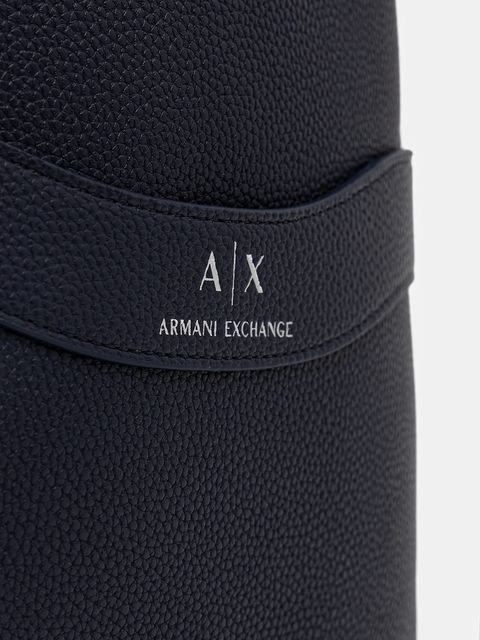 Armani Exchange plecak damski kolor granatowy mały gładki XW000924 AF13676