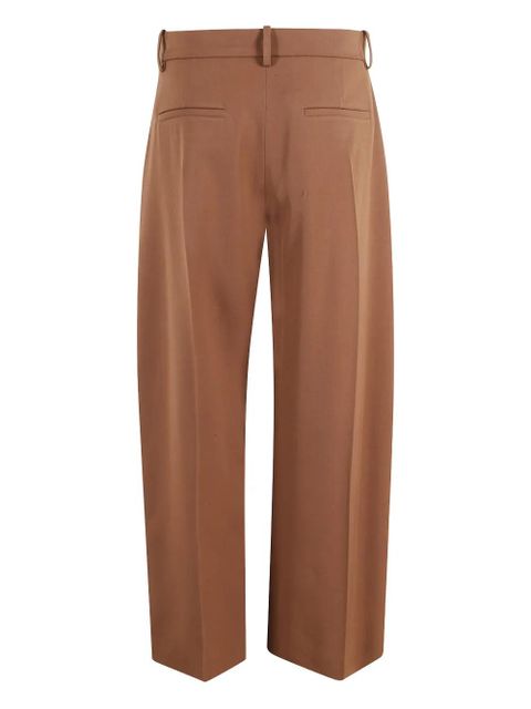 Marni pleated cropped trousers - Brown - zdjęcie produktu nr 2