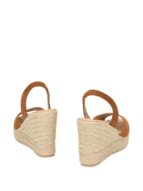 Manebi suede espadrille wedge espadrilles - Brown - zdjęcie produktu nr 2