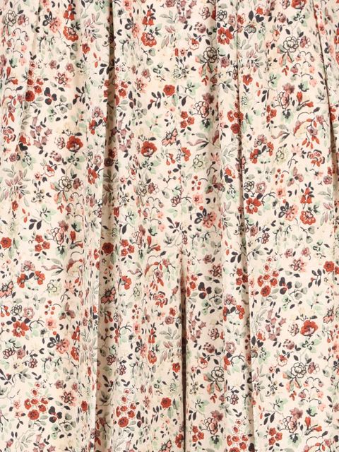 Loro Piana Emon floral-print pleated trousers - Neutrals - zdjęcie produktu nr 2