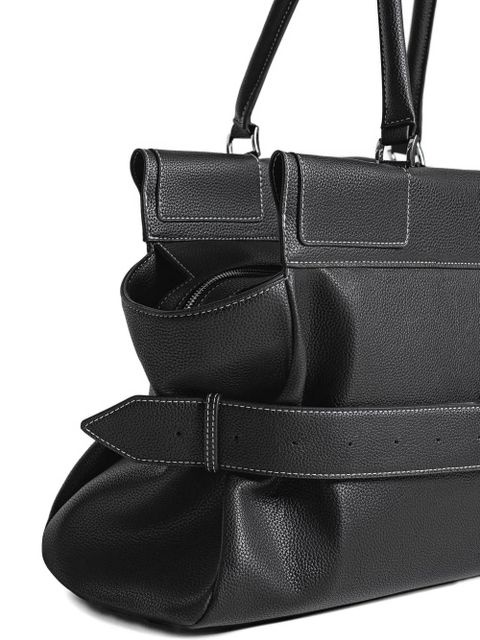 Manière De Voir Calais buckle tote bag - Black
