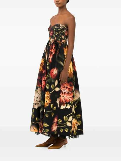 Agua By Agua Bendita Tonia Paramo maxi dress - Black