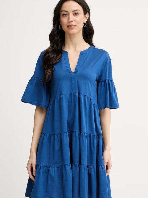 Weekend Max Mara sukienka letnia bawełniana SAGGINA - zdjęcie produktu nr 1