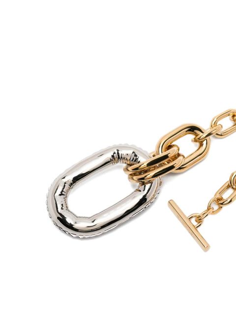 Rabanne chunky-chain necklace - Gold - zdjęcie produktu nr 2