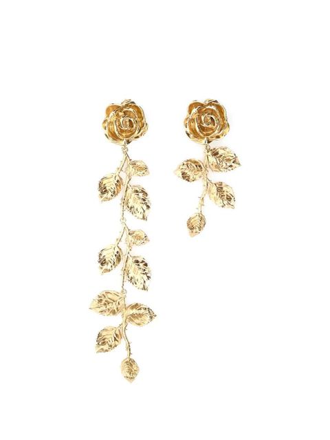 Magda Butrym rose metal earrings - Gold - zdjęcie produktu nr 1