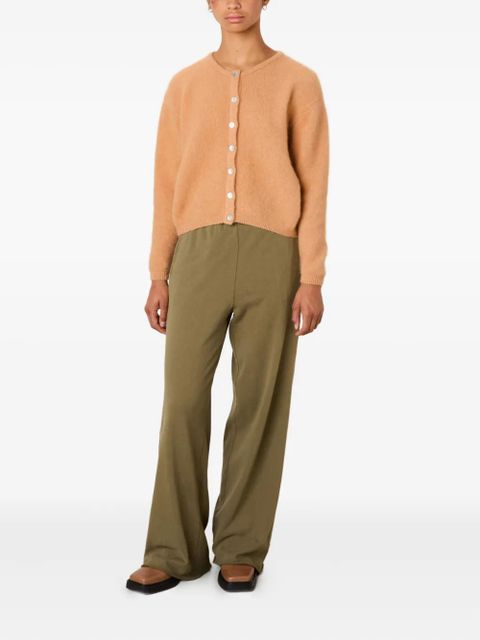 American Vintage Vitow button ribbed cardigan - Brown