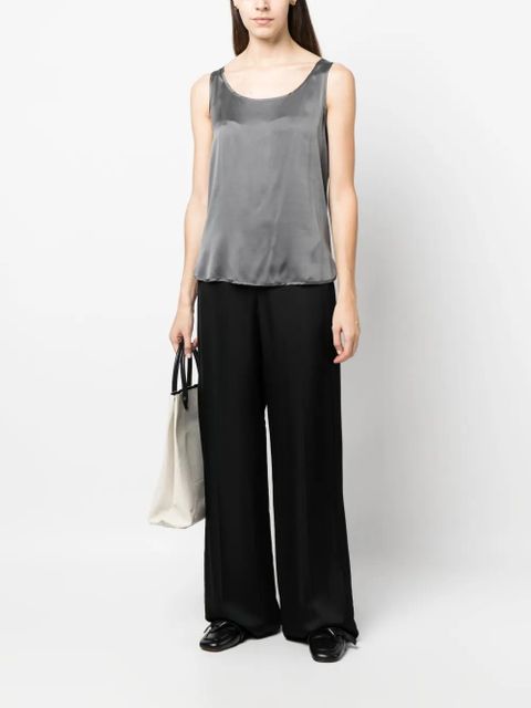Max Mara square-neck sleeveless top - Grey - zdjęcie produktu nr 2