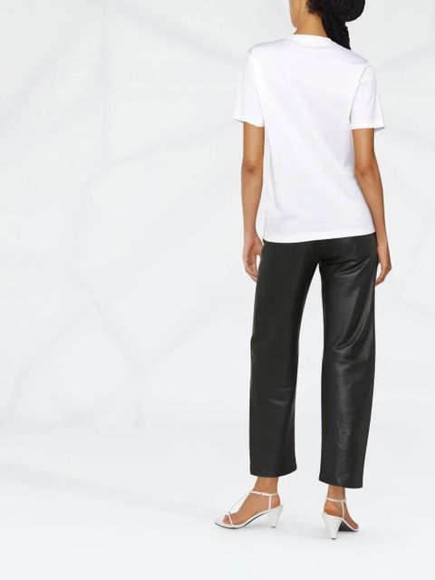 Ferragamo floral-print short-sleeved T-shirt - White