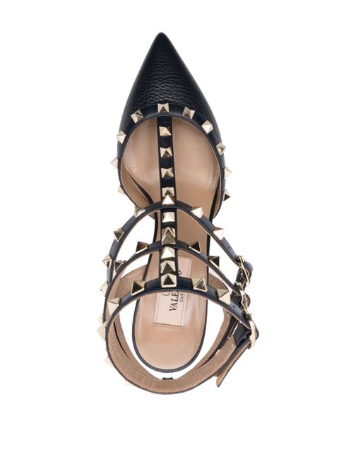 Valentino Garavani Rockstud 65mm leather pumps - Blue