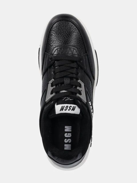 MSGM sneakersy kolor czarny 3741MDS604 886