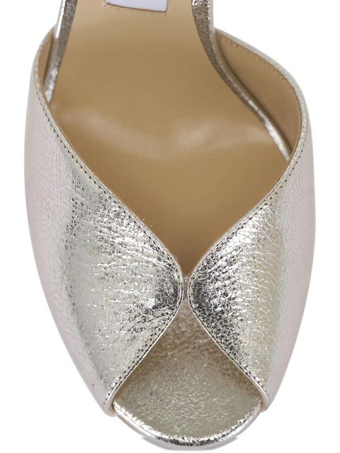 Jimmy Choo Sacaria ankle-strap heeled sandals - Gold