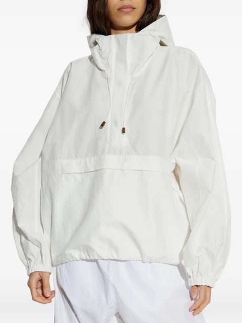 Róhe front-pocket hoodie - White