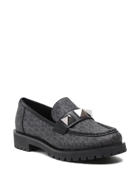 Michael Kors Holland monogram loafers - Grey - zdjęcie produktu nr 2