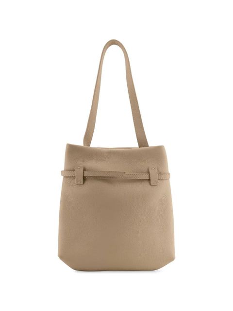 Manu Atelier mini Tote du Jour buckled shoulder bag - Neutrals