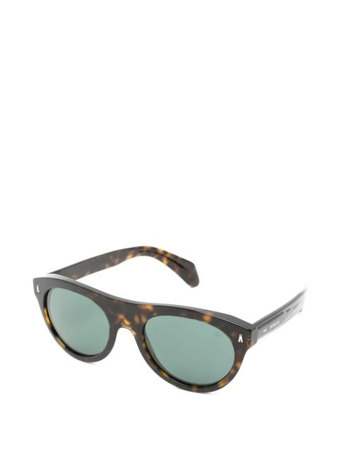 Moncler Eyewear tortoiseshell-effect sunglasses - Brown - zdjęcie produktu nr 2