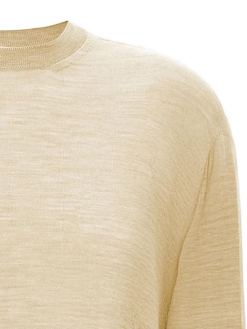 Jil Sander crew-neck sweater - Yellow