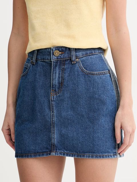 adidas Originals spódnica jeansowa - zdjęcie produktu nr 2