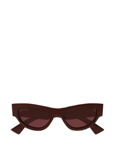 Gucci cat-eye sunglasses - Red - zdjęcie produktu nr 1