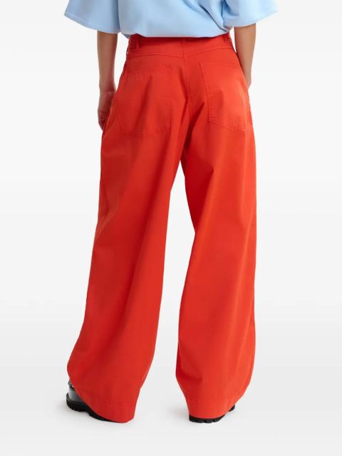 Essentiel Antwerp Jumpy wide-leg trousers - Red