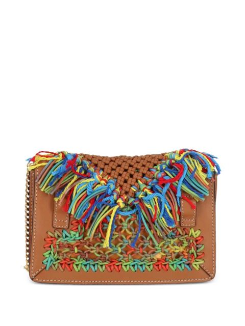 Tod's woven shoulder bag - Brown - zdjęcie produktu nr 2