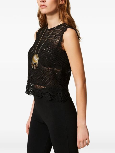 TWINSET sleeveless top - Black