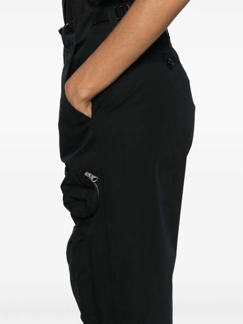 MM6 Maison Margiela cargo straight trousers - Black